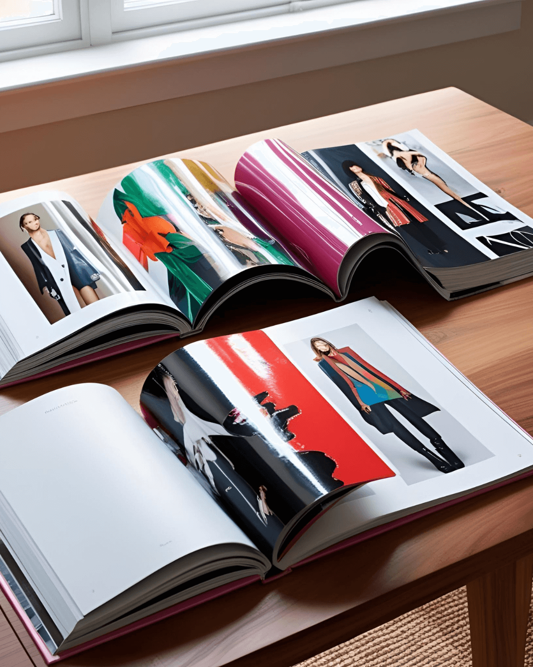 Livros didáticos de moda
